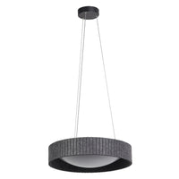 OSRAM DECOR Viltcilinder Hanglamp Donkergrijs, 28W, 830mm