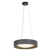 OSRAM DECOR Viltcilinder Hanglamp Donkergrijs, 28W, 830mm