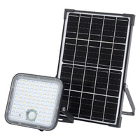OSRAM LED-Solar-Außenleuchte Endura Outdoor schwarz mit Flutlicht und Solar-Panel, 5 m langes Kabel, mit Fernbedienung und PIR-Bewegungsmelder, 30 W, 4500 lm, 840, 4000 K Lichtfarbe, EEK A