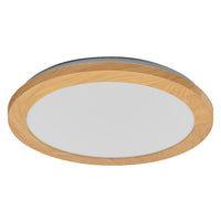 OSRAM ORBIS Disc Badkamer Plafondlamp 30cm 22W IP44 Houtdecor