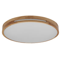 LEDVANCE ORBIS Woodburry Deckenleuchte dimmbar Click-DIM 16W 300mm Holz-LEDVANCE Shop