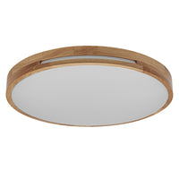 OSRAM ORBIS Woodburry plafondlamp, dimbaar met Click-DIM, 36W, 500mm, hout