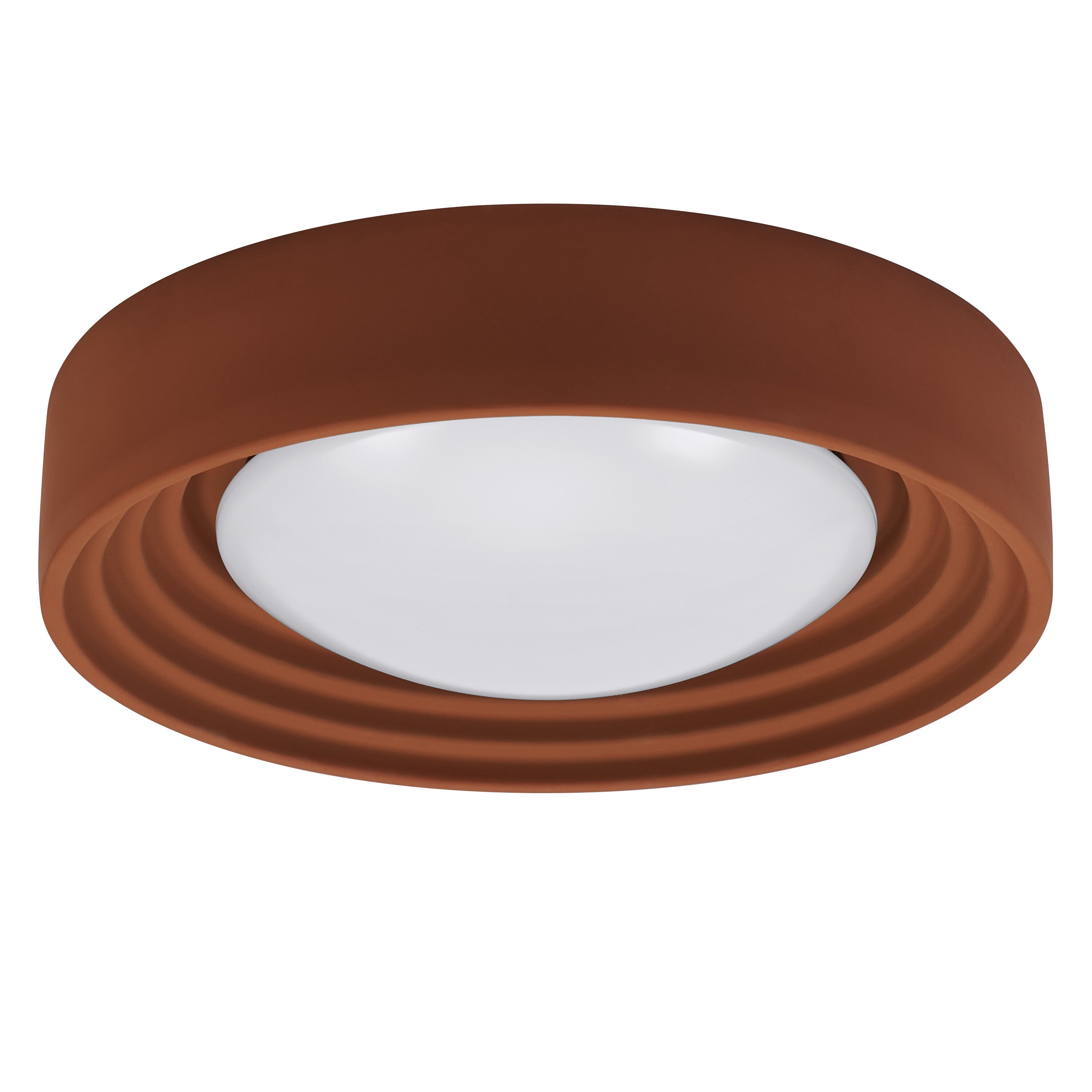 LEDVANCE ORBIS Concrete Deckenleuchte, dimmbar Click-DIM, 400mm 18W 1500lm braun-LEDVANCE Shop