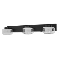 OSRAM ORBIS Flame Badkamerwandlamp 16,5W Klik CCT IP44 Zwart