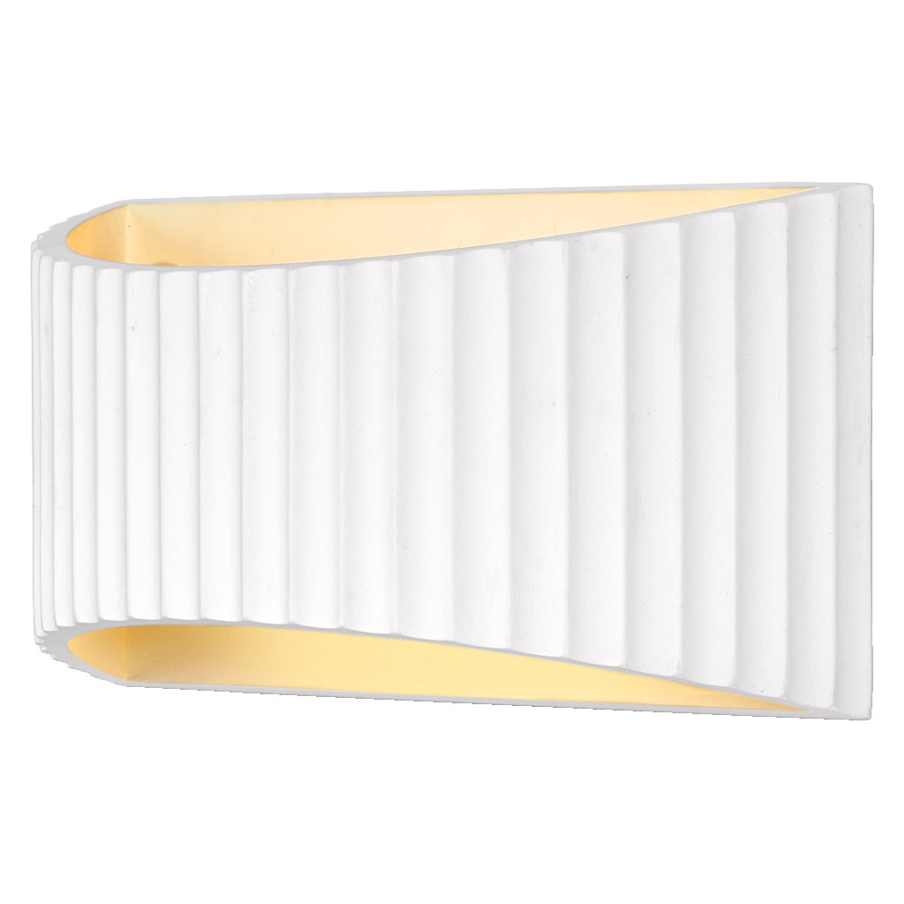 LEDVANCE DECOR Plaster Band Platte Wandlamp 290 1xE27 Wit