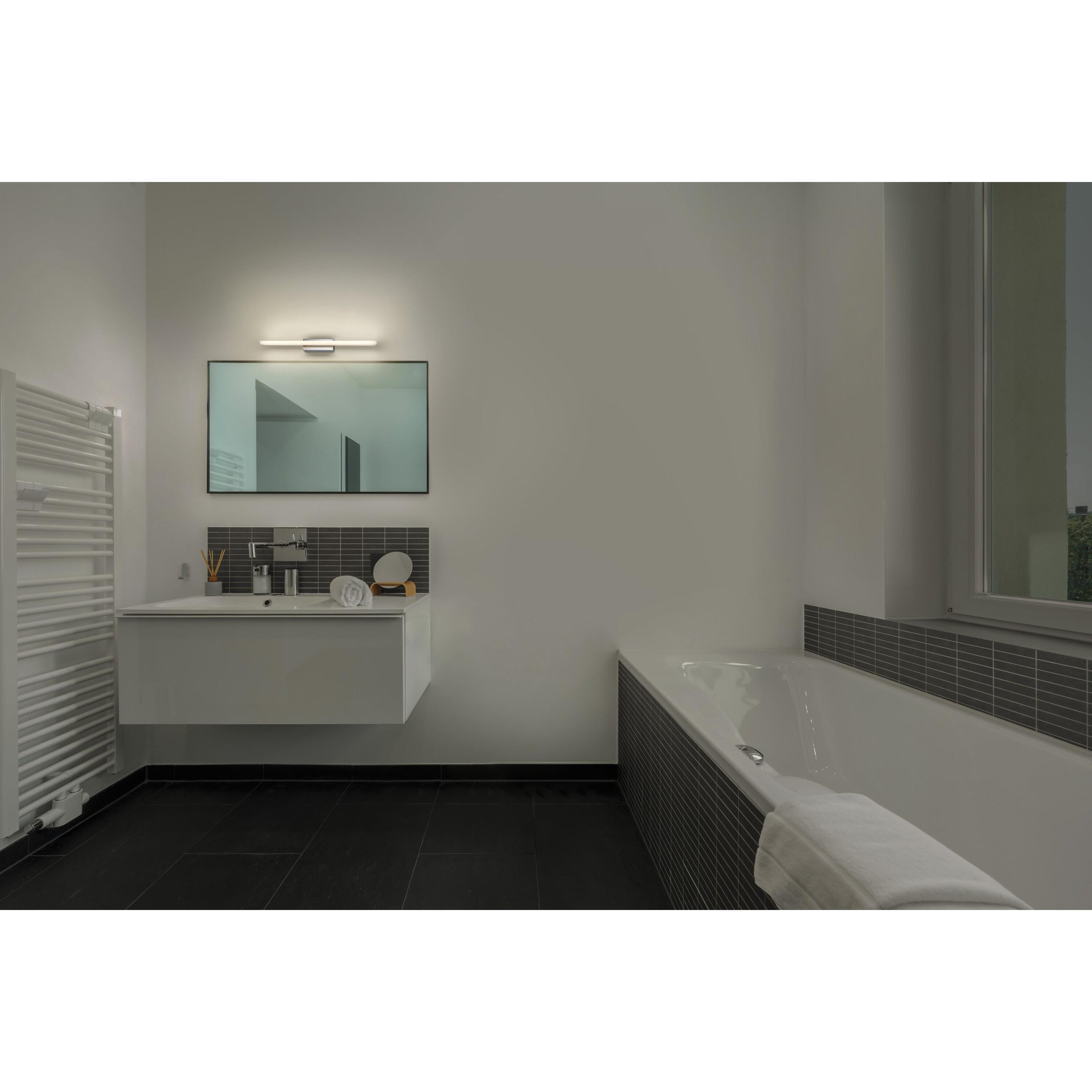 LEDVANCE ORBIS Mirror Badezimmer Spiegel-/Wandleuchte 6.8W 40cm dimmbar IP44 Chrom-LEDVANCE Shop