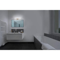OSRAM Orbis Mirror spiegellamp, badkamer, Click-CCT, 6,8W, 40cm, houtdecor, IP44