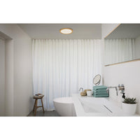 OSRAM ORBIS Disc Badkamer Plafondlamp 30cm 22W IP44 Houtdecor