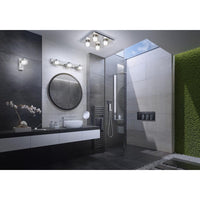 OSRAM ORBIS Flame Badkamerwandlamp 16,5W Klik CCT IP44 Chroom
