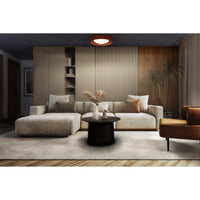LEDVANCE ORBIS Concrete Deckenleuchte, dimmbar Click-DIM, 400mm 18W 1500lm braun-LEDVANCE Shop