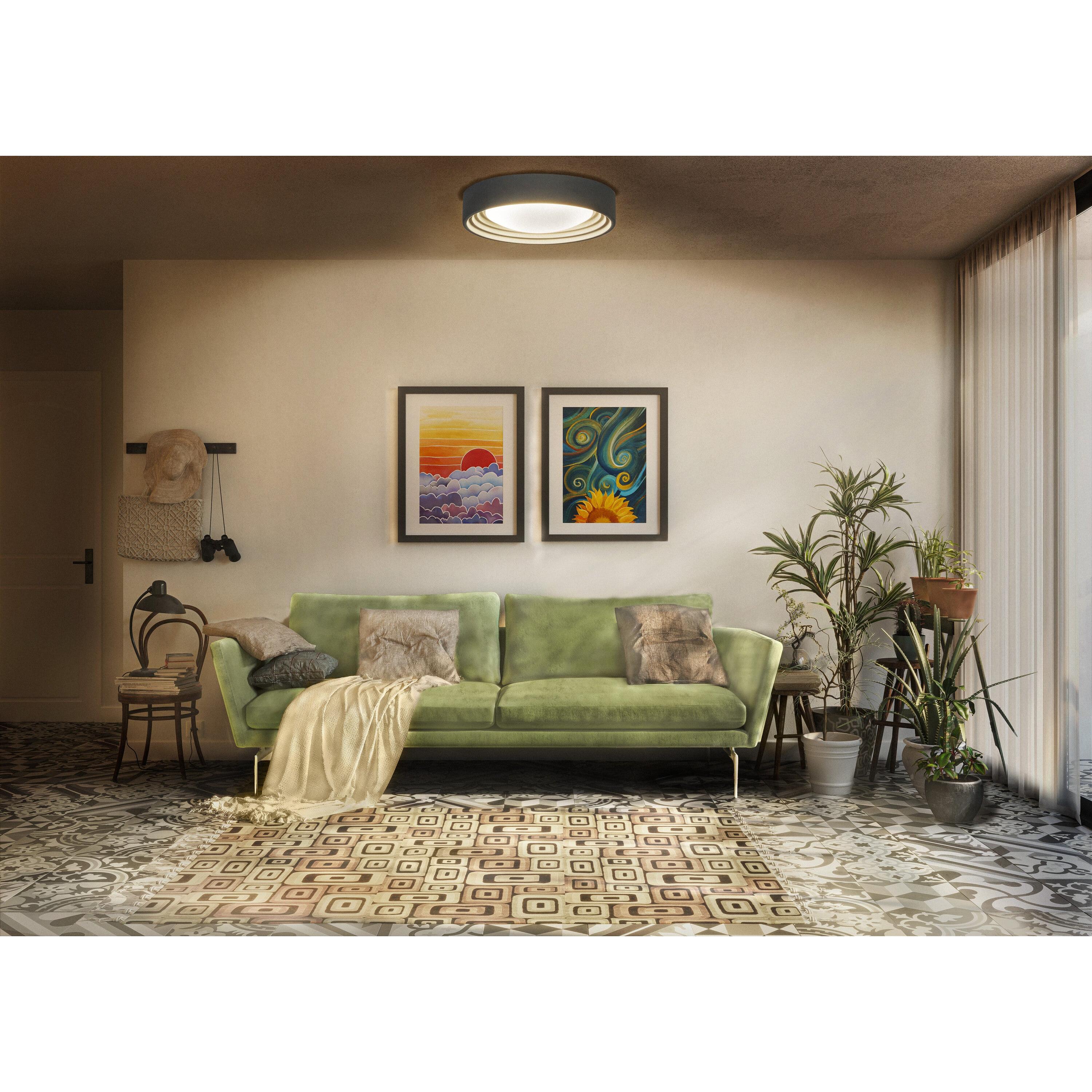 LEDVANCE ORBIS Concrete Deckenleuchte 300mm 13W 800lm grau-LEDVANCE Shop