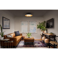 LEDVANCE ORBIS Alva Deckenleuchte 36W 505mm schwarz/Holz-LEDVANCE Shop