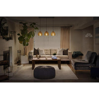 Decor Paper Drop Pendant Pendelleuchte Linear 3XE27 Beige