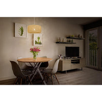 Decor Paper Bale Pendant Pendelleuchte 1XE27 Beige