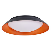 LEDVANCE ORBIS Plate Deckenleuchte 45W 480mm schwarz/orange-LEDVANCE Shop