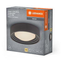 LEDVANCE ORBIS Concrete Deckenleuchte 300mm 13W 800lm grau-LEDVANCE Shop