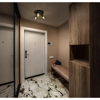 LEDVANCE Decor Spot Firefly Deckenleuchte schwarz, OSRAM Lampe inklusive, 3 x 2.8W, E14