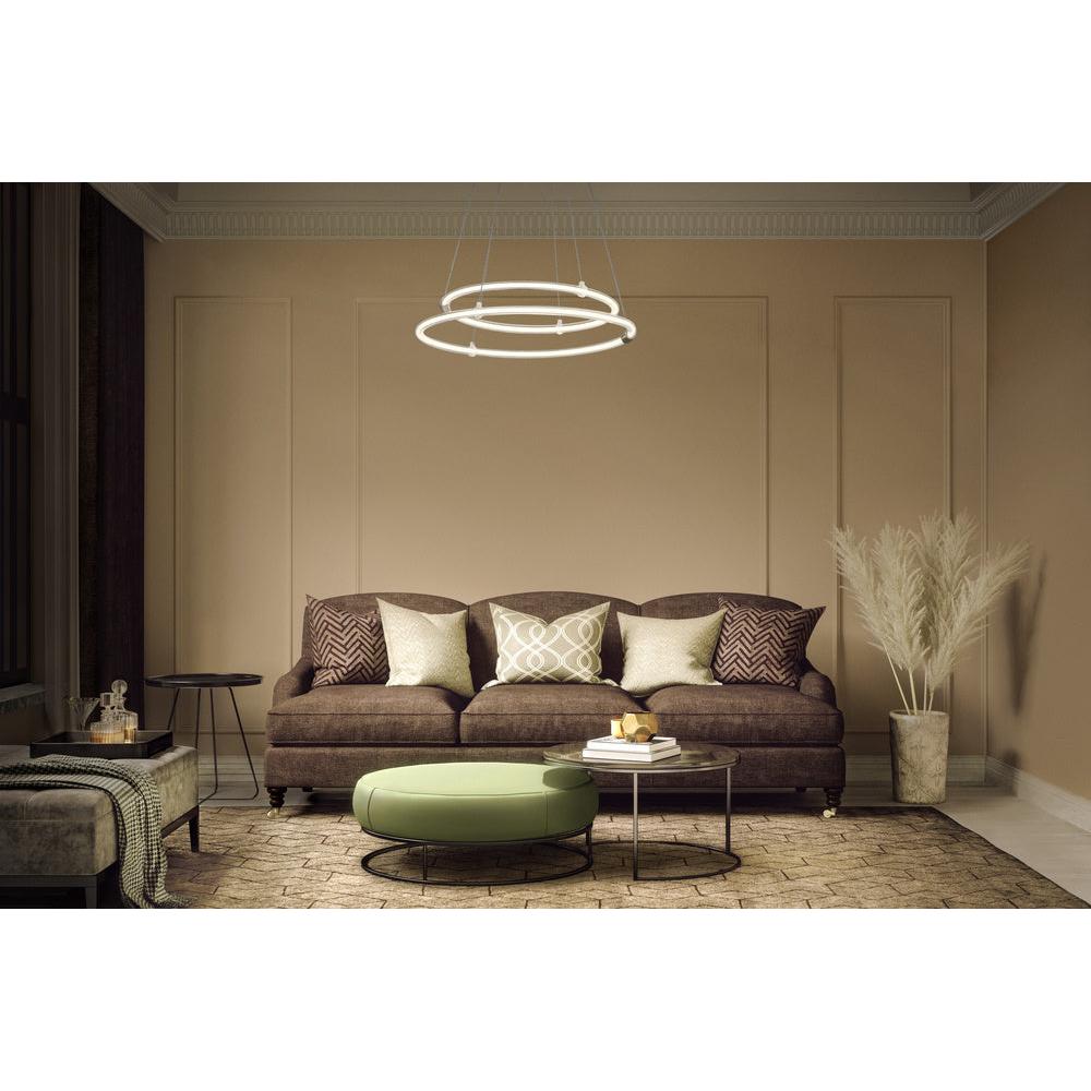 LEDVANCE DECOR Aura 2-teilige Pendelleuchte, 3000K, 21W, 2400lm, Click DIM-LEDVANCE Shop