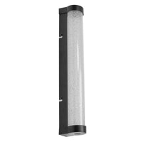 LEDVANCE ORBIS Tube Badezimmer Spiegel-/Wandleuchte Blasen-Glas 9W 40cm schwarz-LEDVANCE Shop