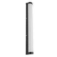 OSRAM ORBIS buisvormige badkamerspiegel/wandlamp met mat glas, 12W, 60 cm, zwart