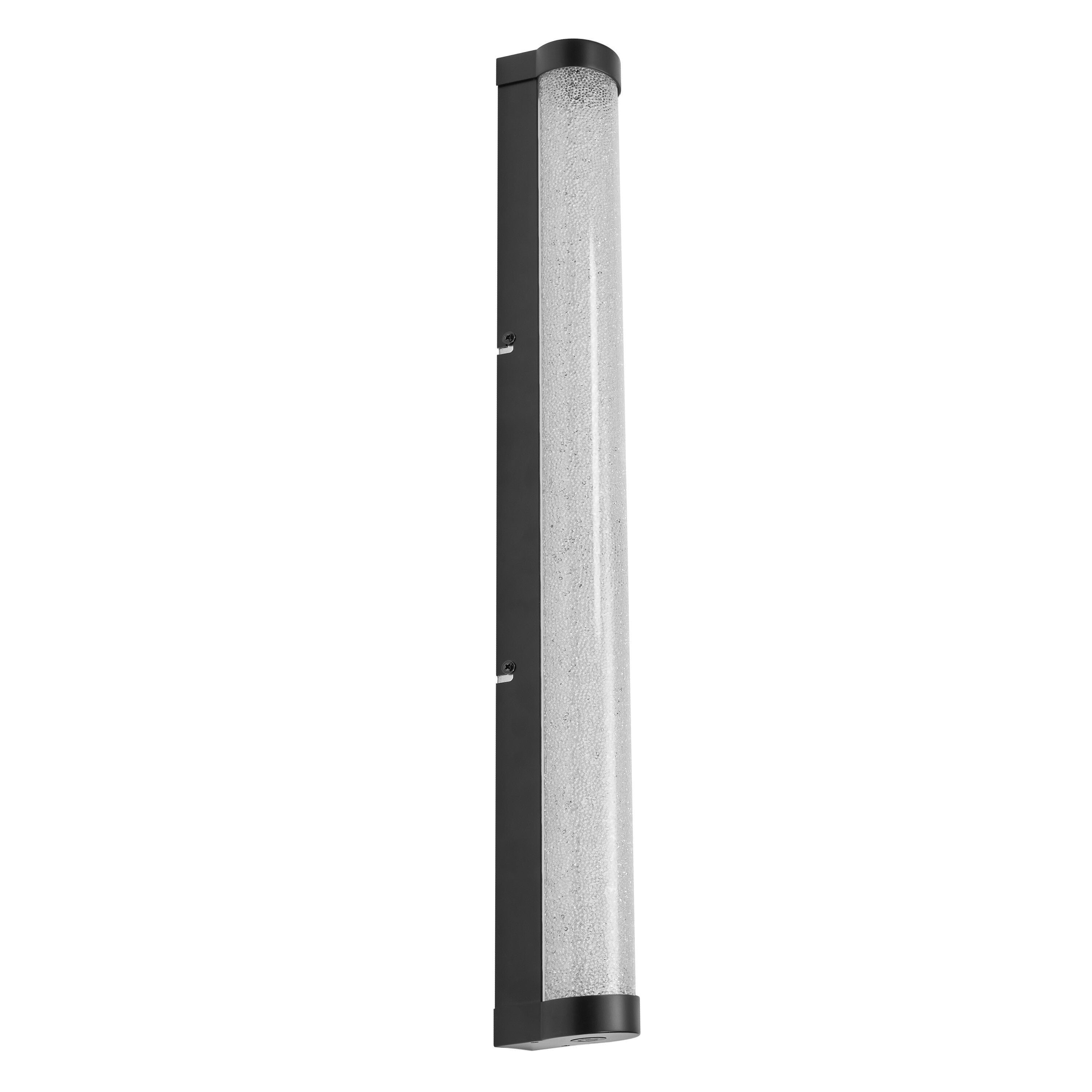 LEDVANCE ORBIS Tube Badezimmer Spiegel-/Wandleuchte Blasen-Glas 12W 60cm schwarz-LEDVANCE Shop