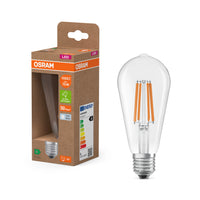 OSRAM LED-Globe-Lampe + Filament EEK A, E27, 7.2W, 6500K , Kaltweiß-LEDVANCE Shop