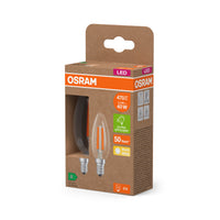 OSRAM LED Superstar Classic Lampe Klar, 2.2W, 470lm, E14 , Warmweiß-LEDVANCE Shop