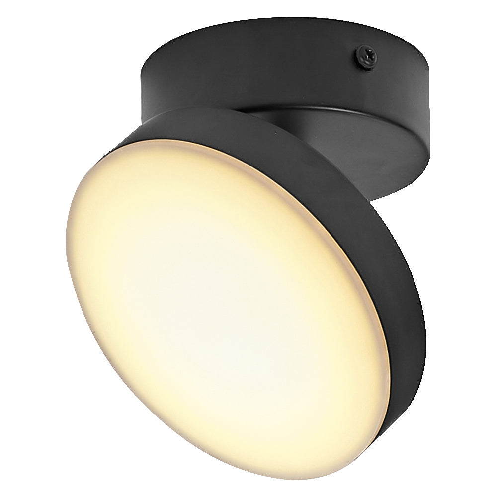 OSRAM DECOR Spot Moon plafondlamp, zwart, 1 spot, 5,5W