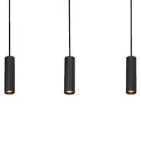 OSRAM DECOR Drums LED-hanglamp, zwart, 3 lampen, GU10