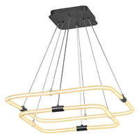 LEDVANCE DECOR Tetragon hanglamp, 23W, 3000K, 2500lm, warm wit, klikdimfunctie