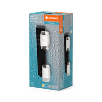 LEDVANCE ORBIS Flame Badezimmer Wandleuchte 11W Click CCT IP44 schwarz-LEDVANCE Shop