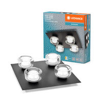 LEDVANCE ORBIS Flame Badezimmer Deckenleuchte 22W Click CCT IP44 schwarz-LEDVANCE Shop