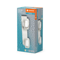 LEDVANCE ORBIS Flame Badezimmer Wandleuchte 11W Click CCT IP44 weiß-LEDVANCE Shop