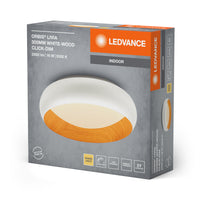 LEDVANCE ORBIS Livia Deckenleuchte 16W 750lm weiß/Holzdekor-LEDVANCE Shop