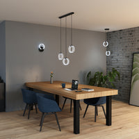 OSRAM DECOR Circle Pendelleuchte, 3 Pendel, 20W, Click CCT Black