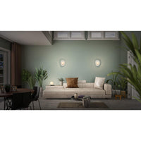 Decor Plaster Nest Wall Wandleuchte 1XG9 White