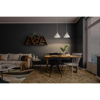 LEDVANCE DECOR Plaster Wood Gips Pendelleuchte, E27, 220 mm-LEDVANCE Shop