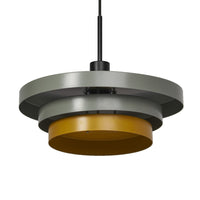 OSRAM DECOR Layers hanglamp, groen, E27
