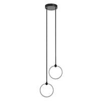 LEDVANCE DECOR Ronde hanglamp, 2 pendels, 14W, Klik CCT Zwart