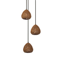 OSRAM DECOR Paper Drop Pendant Pendelleuchte Plate 3xE27 Beige
