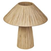 OSRAM DECOR Bamboe Papieren Hut Tafellamp 1xE27 Bruin