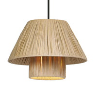 OSRAM DECOR Bamboo Paper Pendelleuchte Braun, 280mm, E27