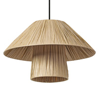 OSRAM DECOR Bamboe Papieren Hut Hanglamp 400 E27 Bruin