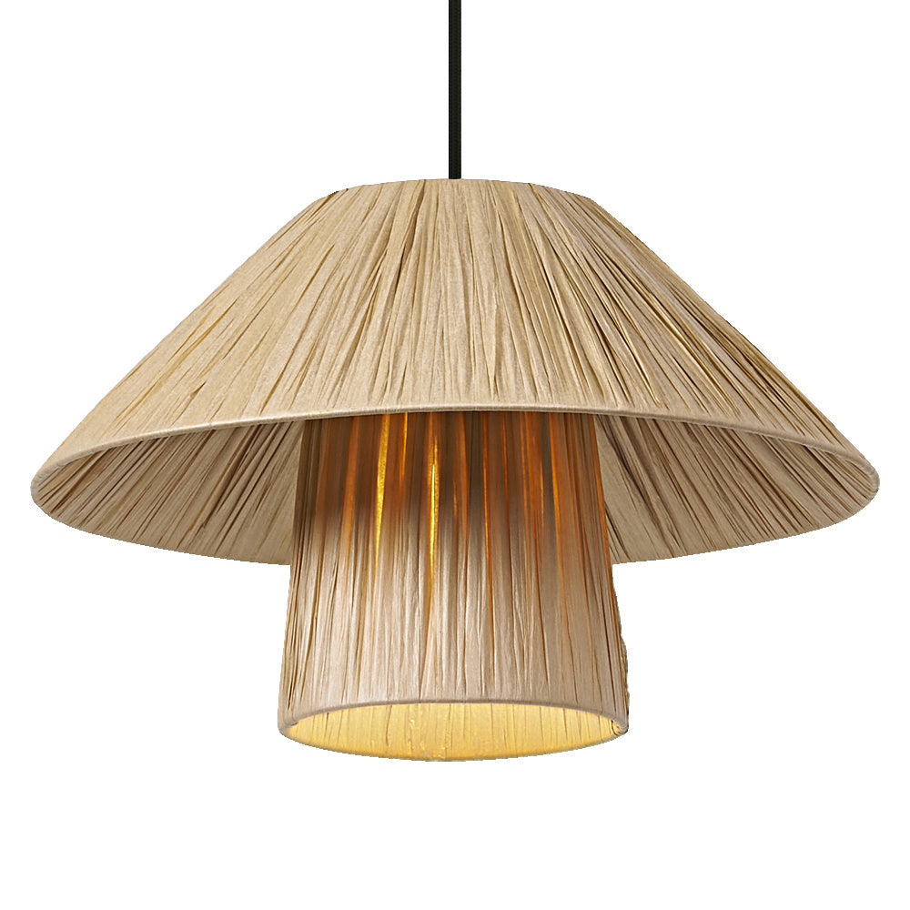 OSRAM DECOR Bamboe Papieren Hut Hanglamp 400 E27 Bruin