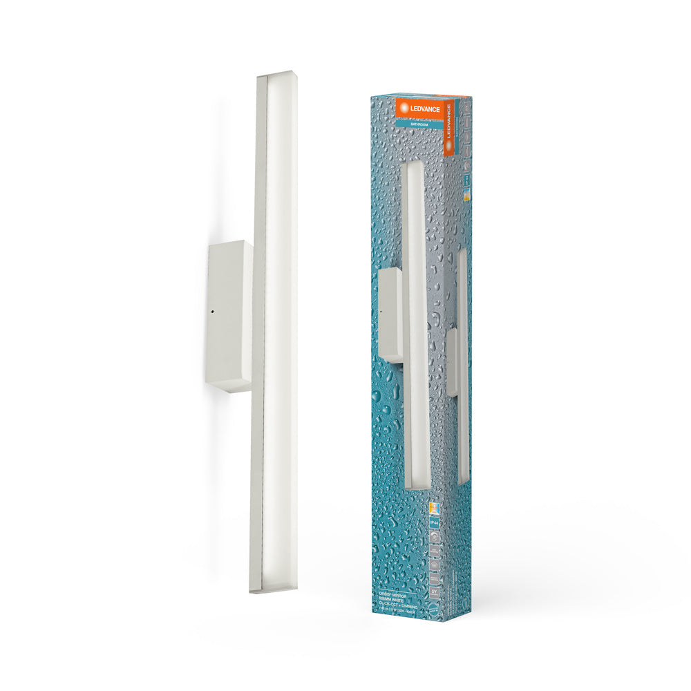 LEDVANCE Orbis Mirror Spiegelleuchte, Badezimmer, Click-CCT, 10W, 60cm, Weiß, IP44-LEDVANCE Shop