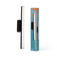 LEDVANCE Orbis Mirror Spiegelleuchte, Badezimmer, Click-CCT, 10W, 60cm, schwarz, IP44-LEDVANCE Shop