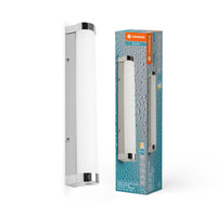 LEDVANCE ORBIS Tube Badezimmer Spiegel-/Wandleuchte Frost-Glas 9W 40cm dimmbar Chrom-LEDVANCE Shop