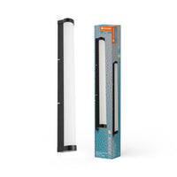LEDVANCE ORBIS Tube Badezimmer Spiegel-/Wandleuchte Frost-Glas 12W 60cm schwarz-LEDVANCE Shop