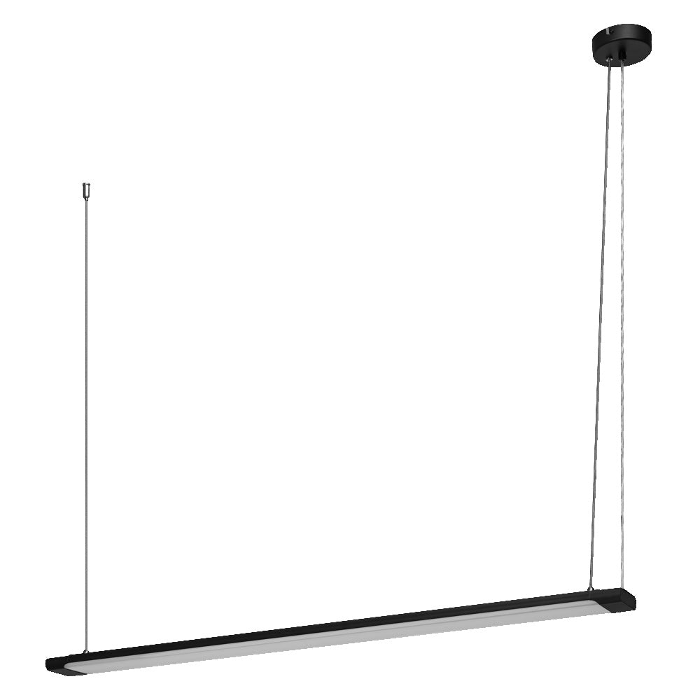 LEDVANCE OFFICE LINE SLAB Pendelleuchte, 1,2m, 40W, 4000K, Schwarz-LEDVANCE Shop