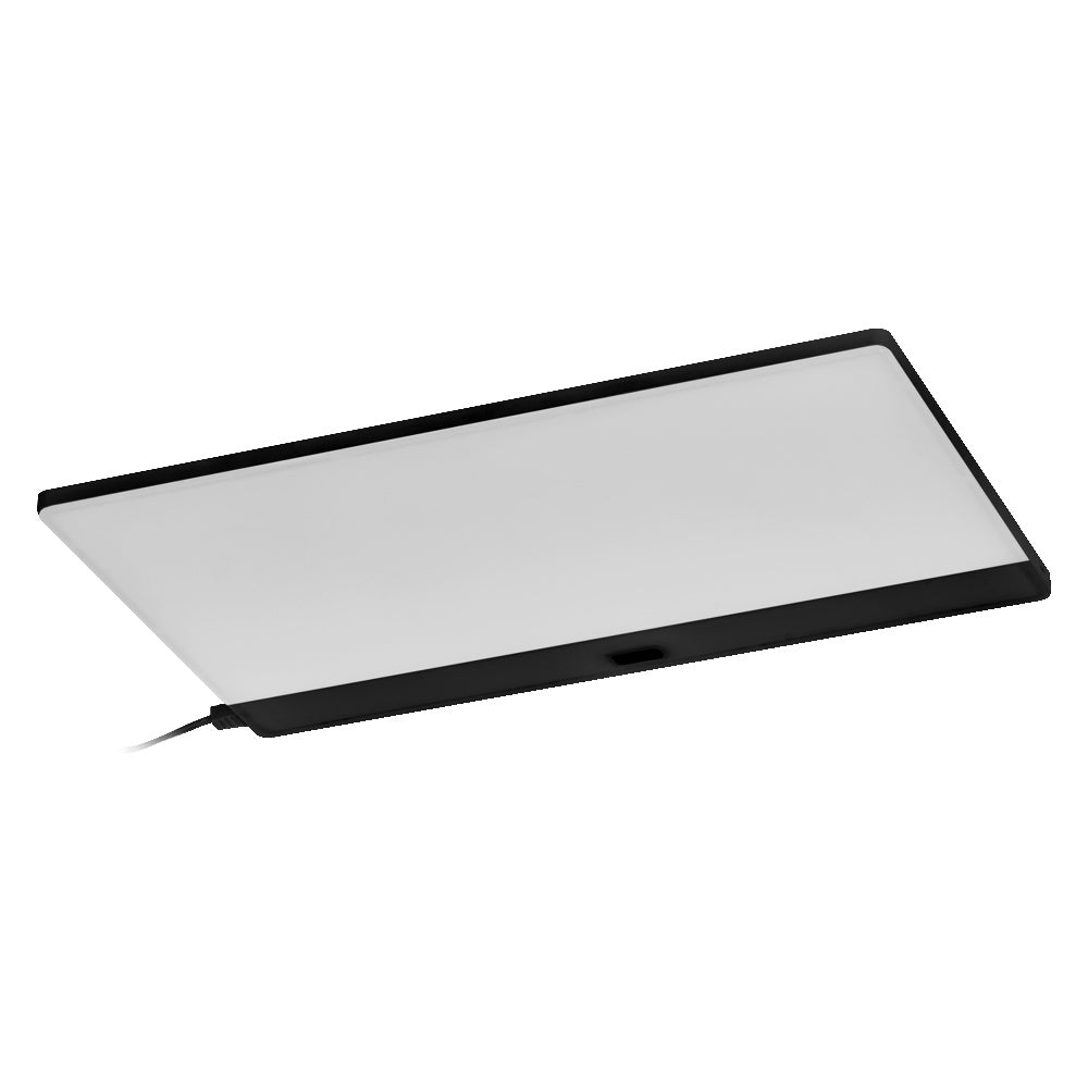 LEDVANCE UNDERCABINET PANEL FRAMELESS Unterbauleuchte 30x20cm CCT DIM Black, 450 lm, 3000 K / 4000 K / 6500 K-LEDVANCE Shop